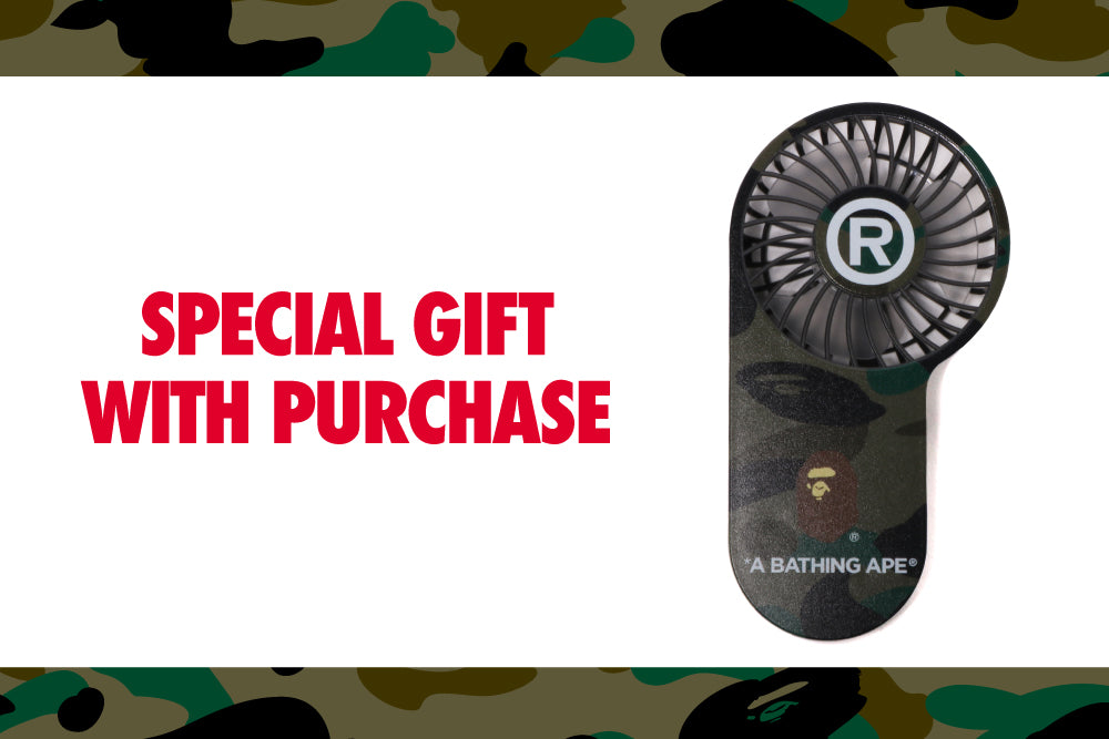 非売品　BAPE KIDS 新品未開封　ハンディファン 2025年最新】A BATHING APE ハンディファン・ネックファンの人気