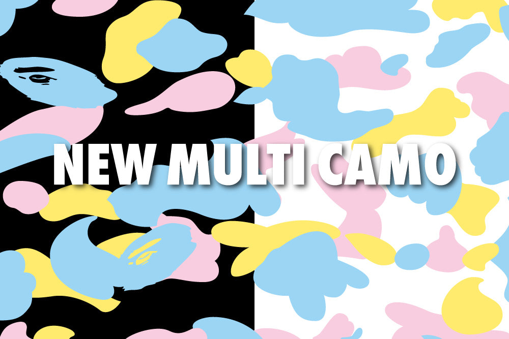 現代的に再構築した NEW MULTI CAMO が登場 | bape.com