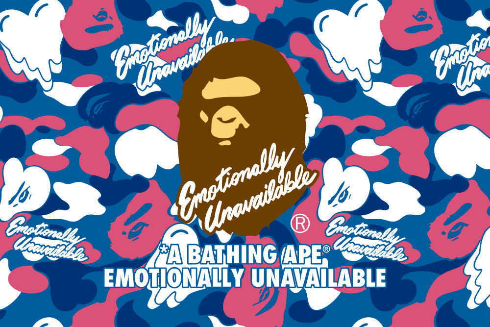 BAPE®︎ × EMOTIONALLY UNAVAILABLE | bape.com