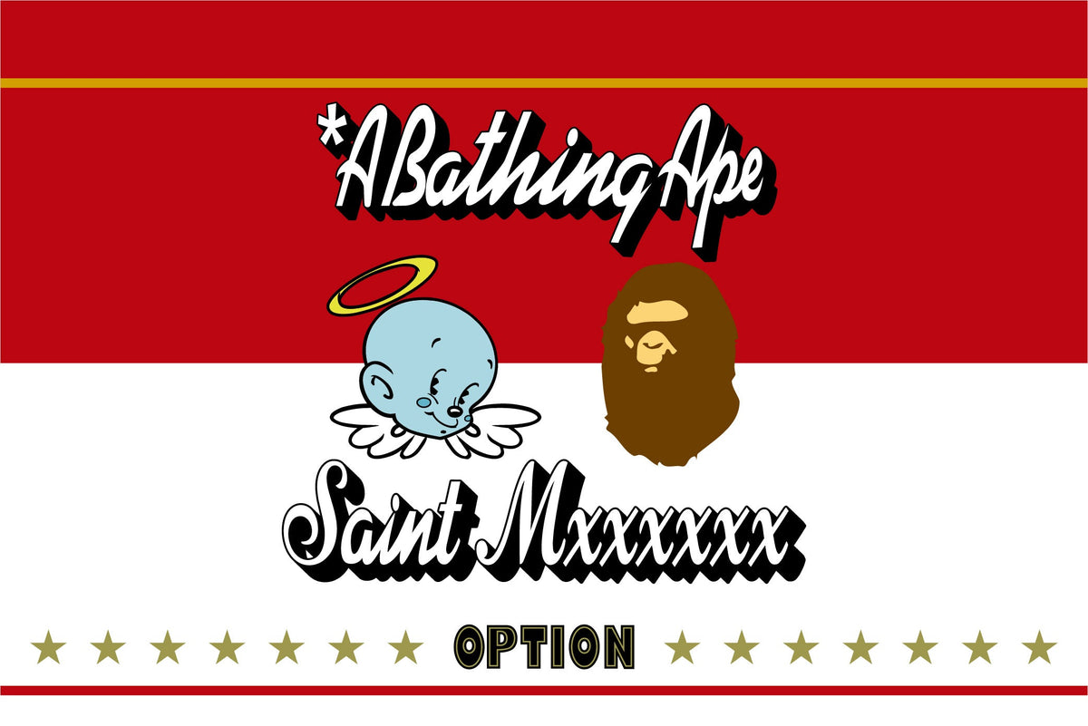 A BATHING APE®と©SAINT Mxxxxxxの新たなコラボが到来！