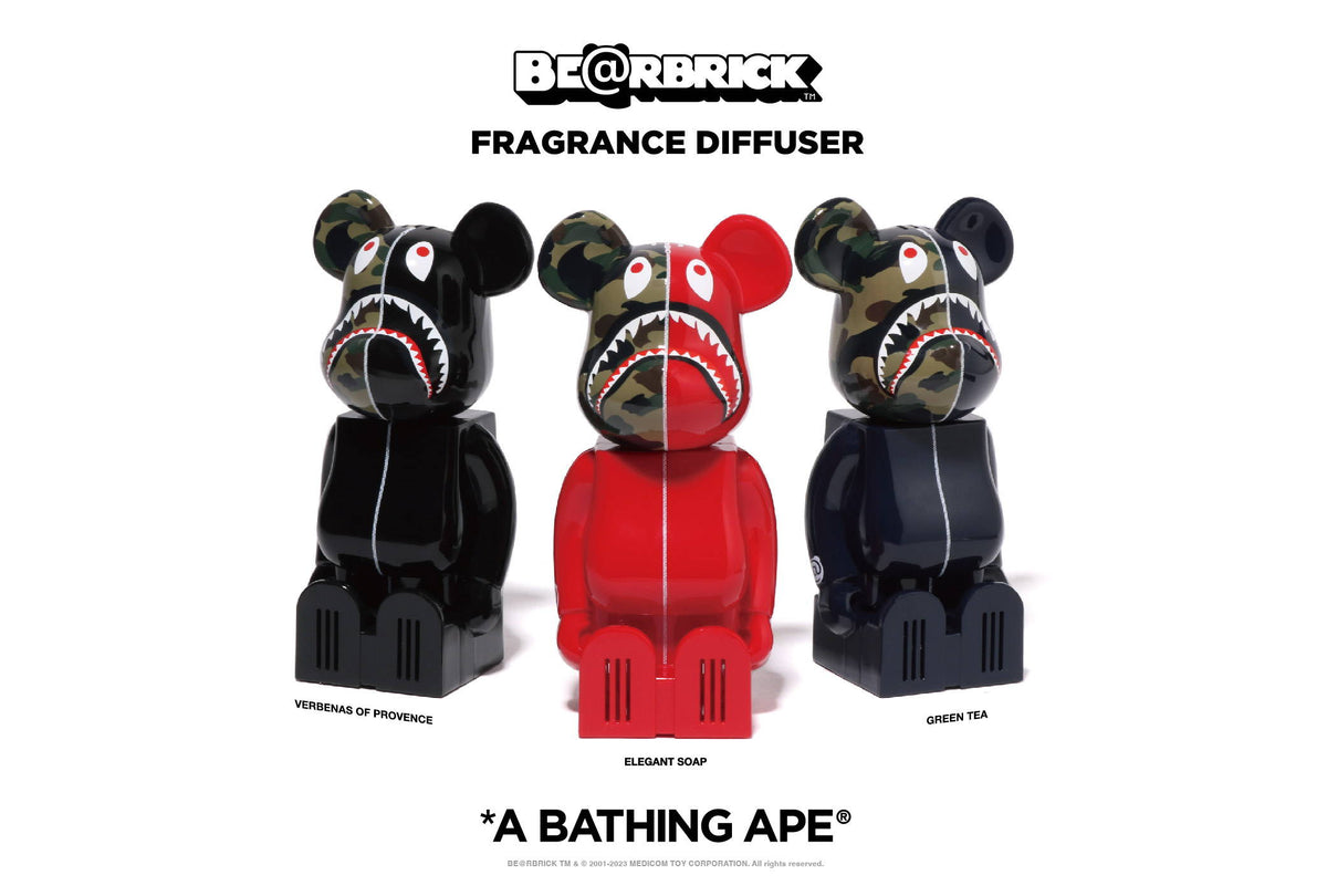 BE@RBRICK BAPE FRAGRANCE DIFFUSER BLACK／ BE@RBRICK BAPE®︎ FRAGRANCE DIFFUSER | bape.com
