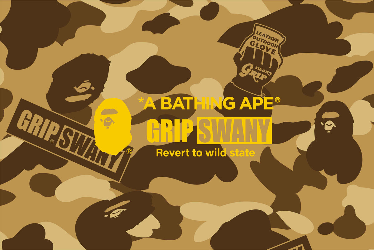A BATHING APE® X GRIP SWANY | bape.com