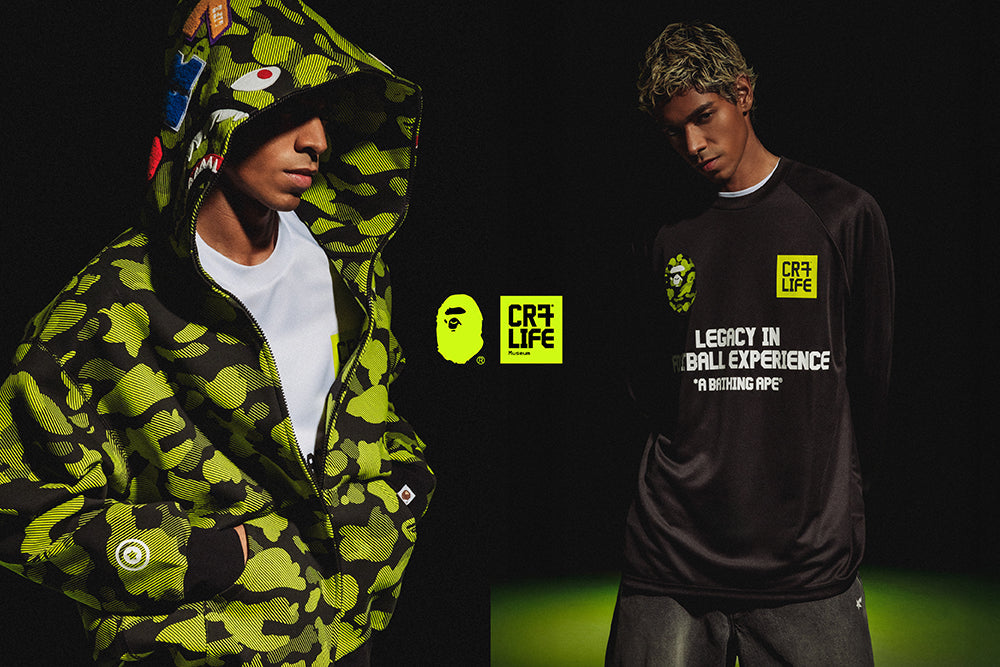 CR7® LIFE × BAPE® コラボレーション第4弾となる最新コレクションが