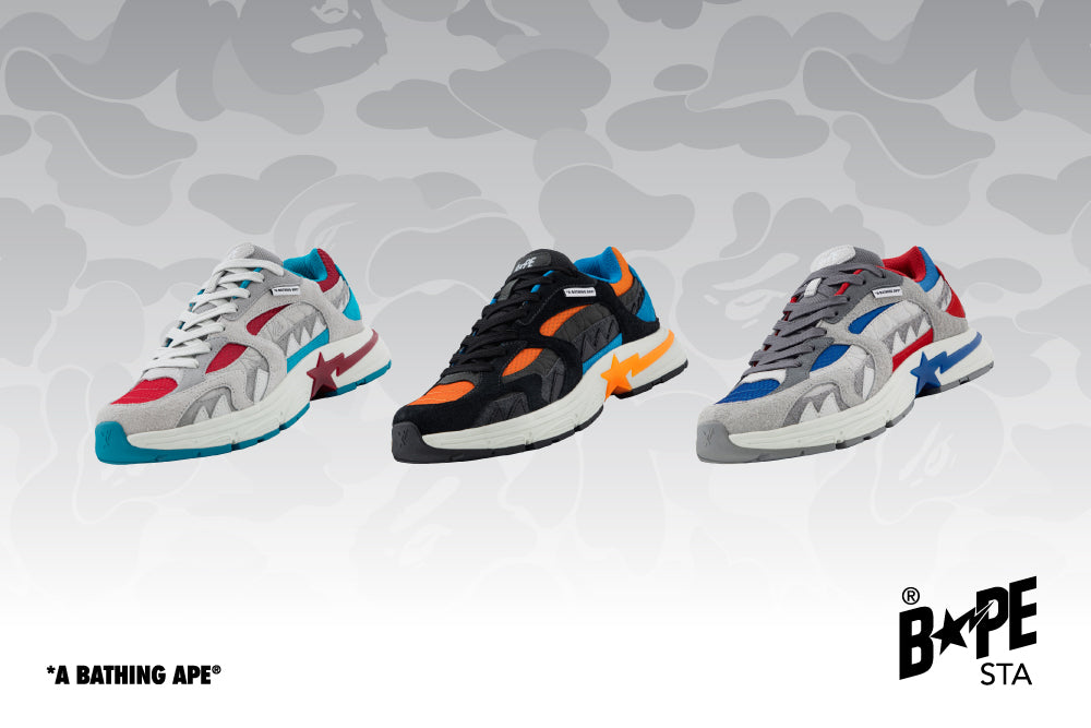 BAPE® SHARK STAから鮮やかな新色が登場 | bape.com