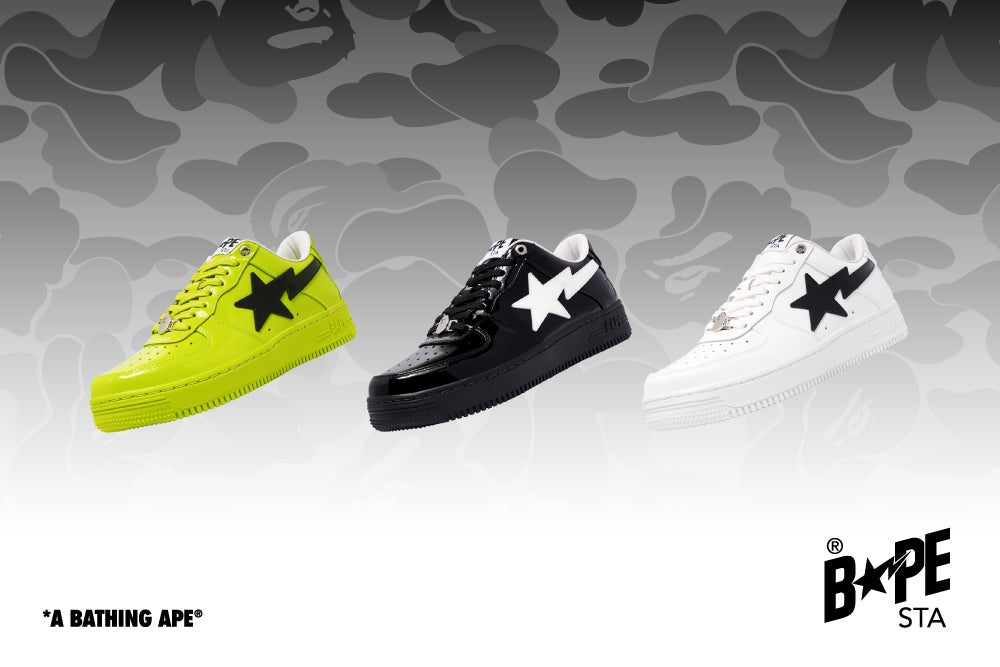 パテントレザーのBAPE STA™に新色が登場。 | bape.com