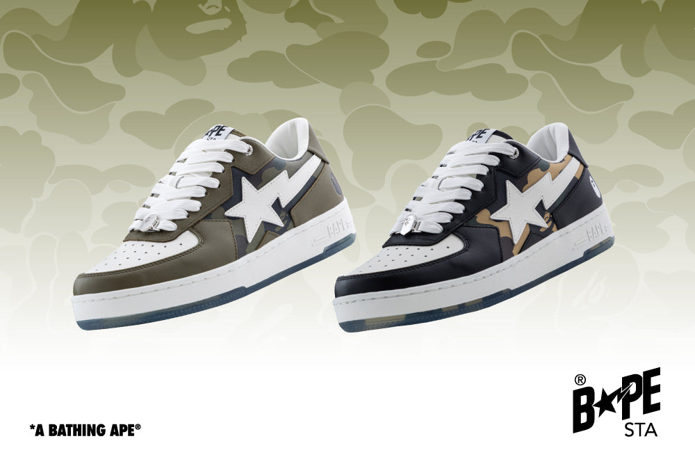 1ST CAMOを纏ったBAPE STA™ ICON が登場 | bape.com