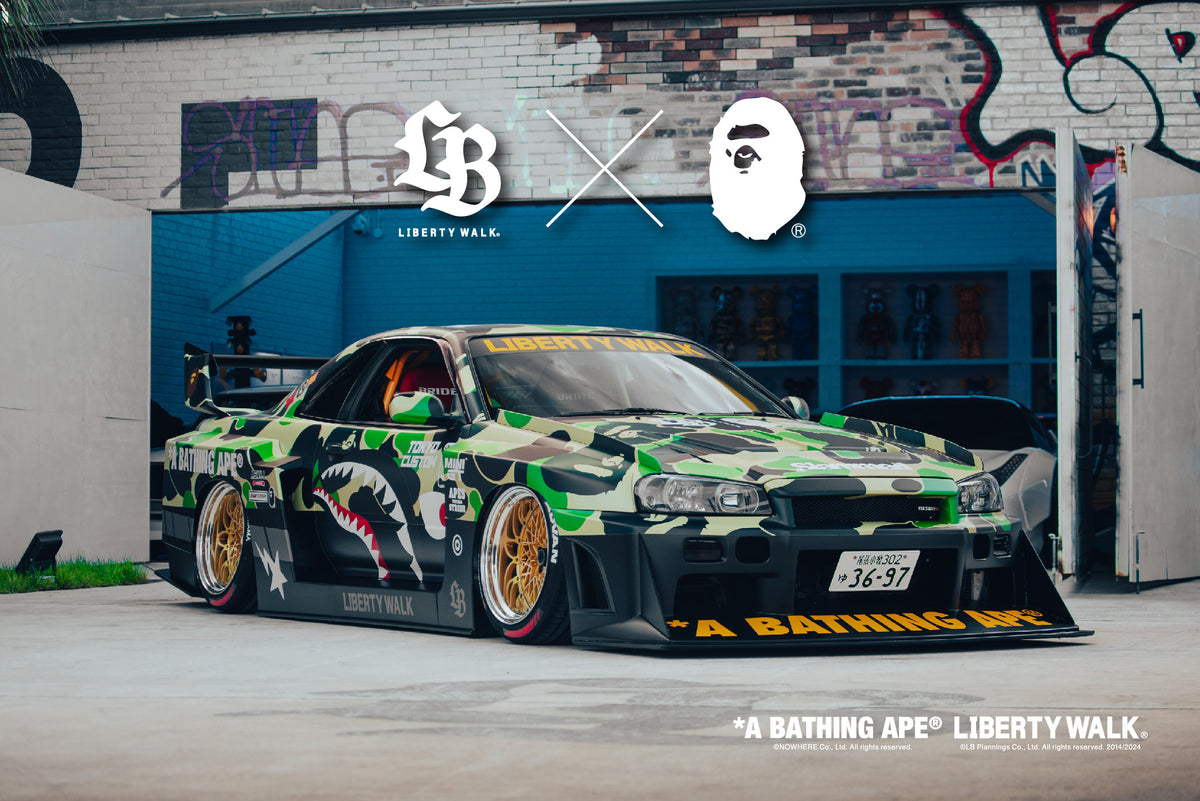 A BATHING APE® X LIBERTY WALK | bape.com