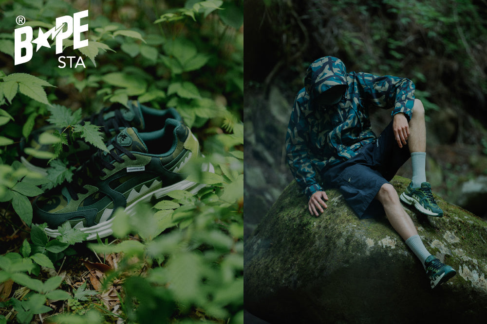 BAPE®︎ SHARK STAにアースカラーの新色が登場。 | bape.com