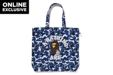 BAPE CAMO GO APE POINTER COLLEGE TOTE BAG BAPEC