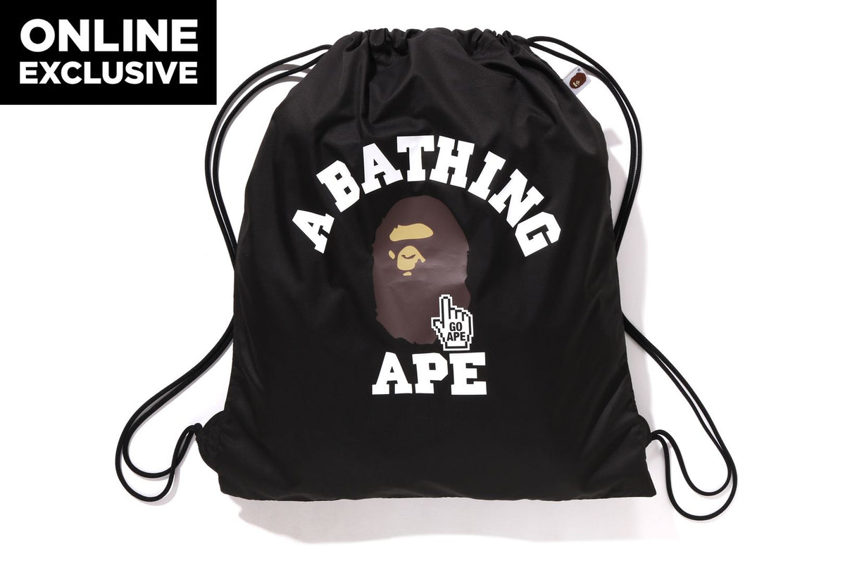 GO APE POINTER COLLEGE KNAPSACK BAPEC | bape.com