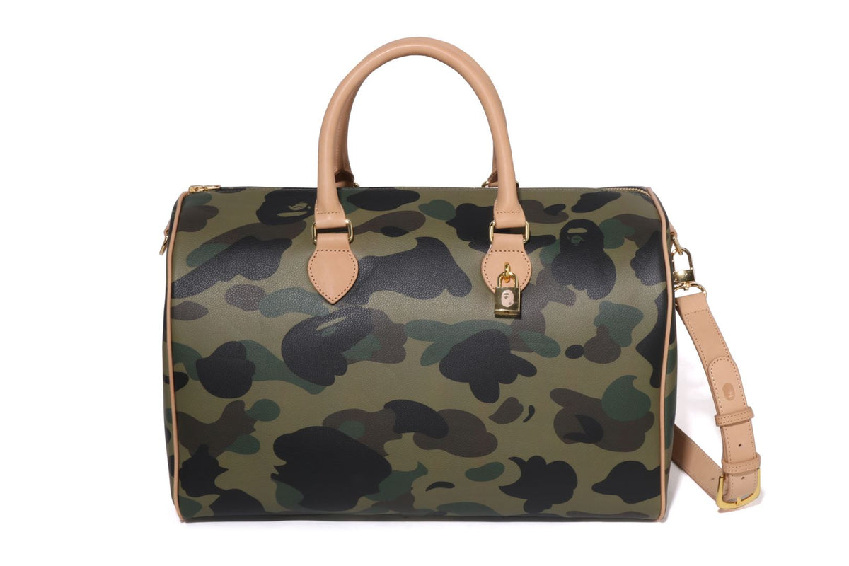 1ST CAMO BOSTON BAG | bape.com