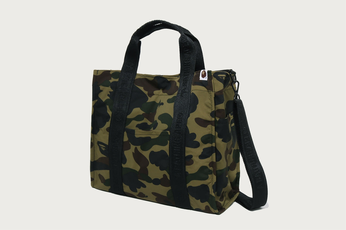 1ST CAMO SLIDING TOTE BAG TRAVEL | bape.com