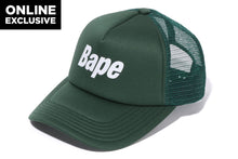 BAPE LOGO MESH CAP