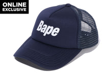 BAPE LOGO MESH CAP
