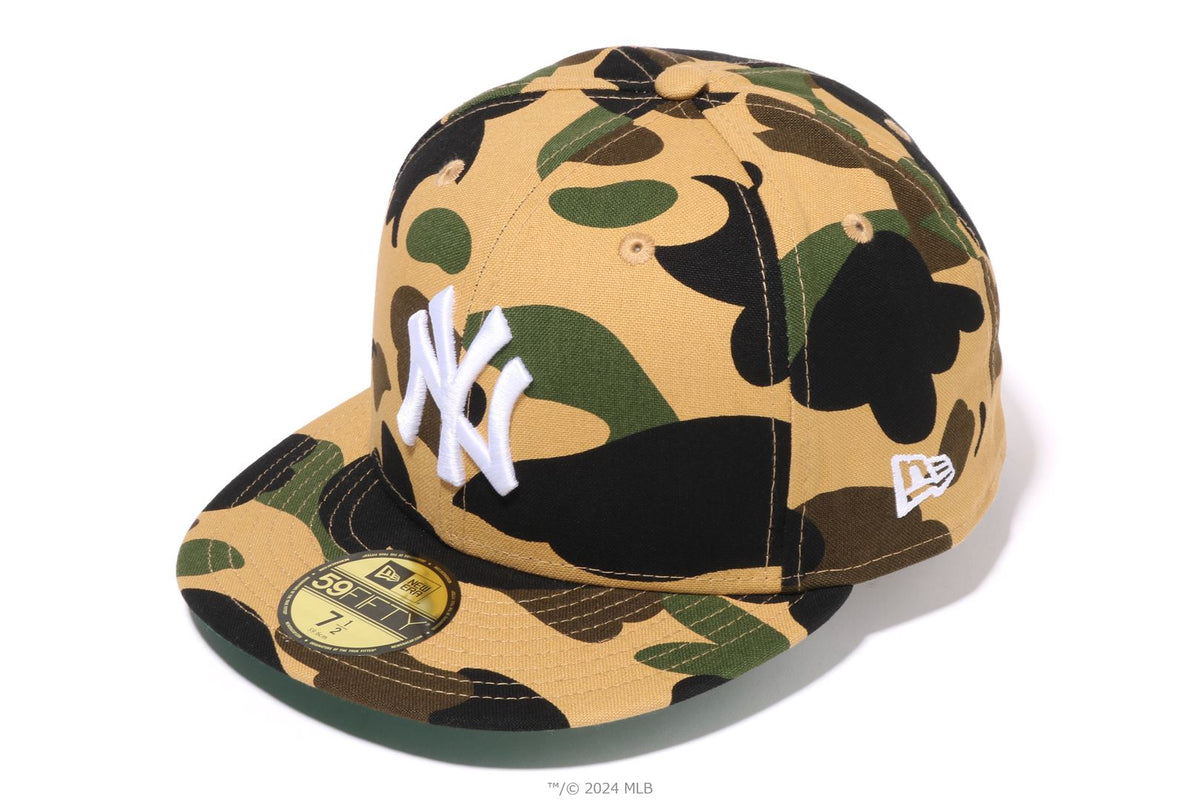 【 BAPE X MLB X NEW ERA 】YANKEES 59FIFTIY CAP