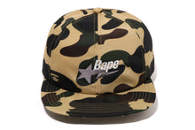 1ST CAMO BAPE STA LOGO NYLON CAP