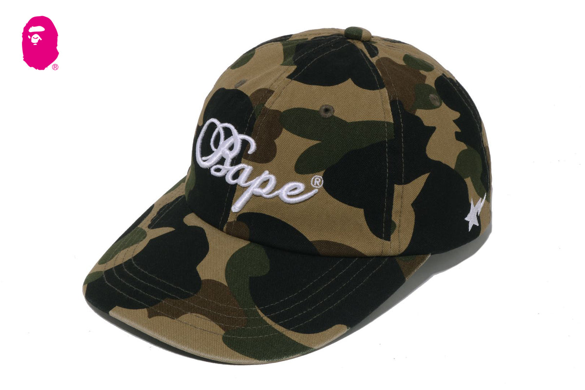 1ST CAMO BAPE PANEL CAP | bape.com
