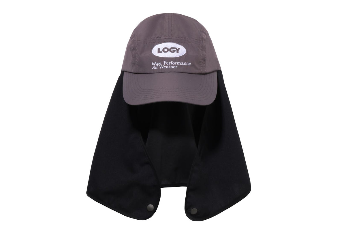 BAPE BY KAZUKI KURAISHI 】“LOGY” SUNSHADE JET CAP | bape.com