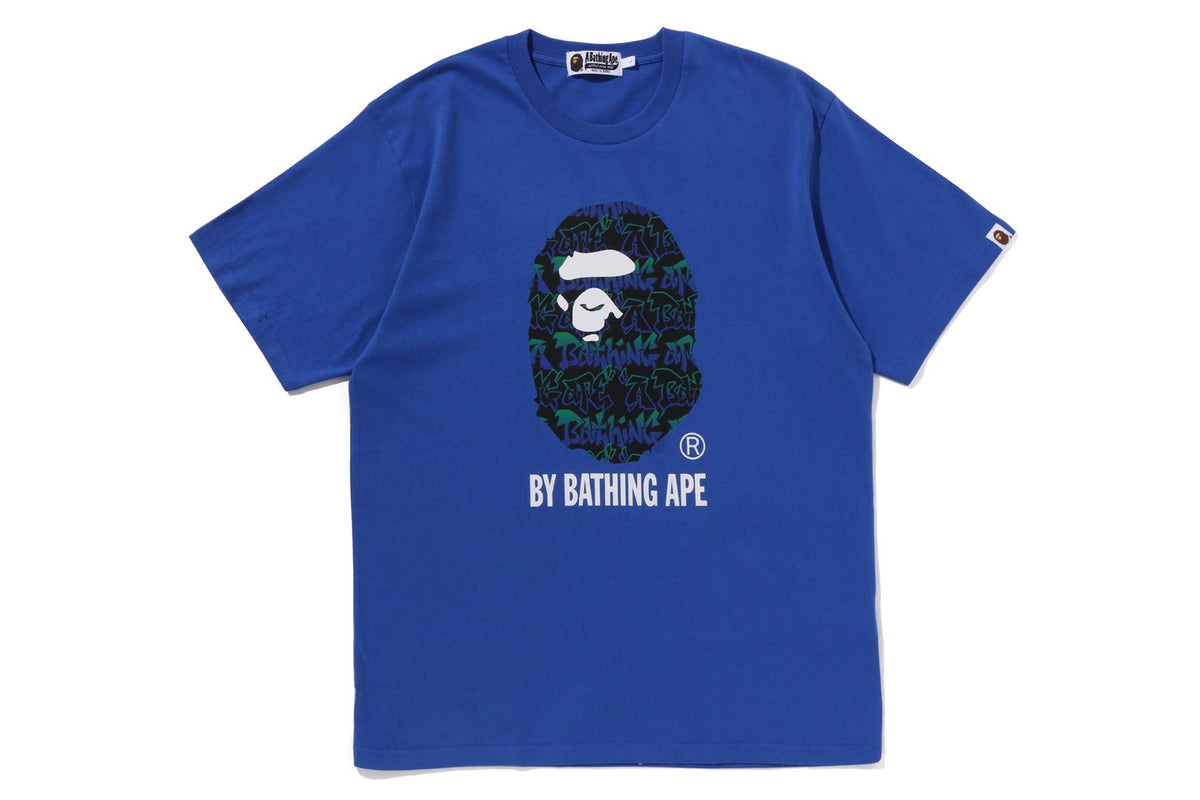 GRAFFITI PATTERN BY BATHING APE TEE | bape.com