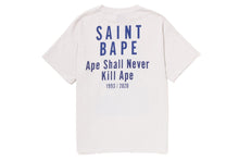 【 BAPE X SAINT MXXXXXX 】SKULL TEE