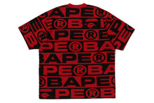 LUX SPORT PATTERN OVERSIZED TEE