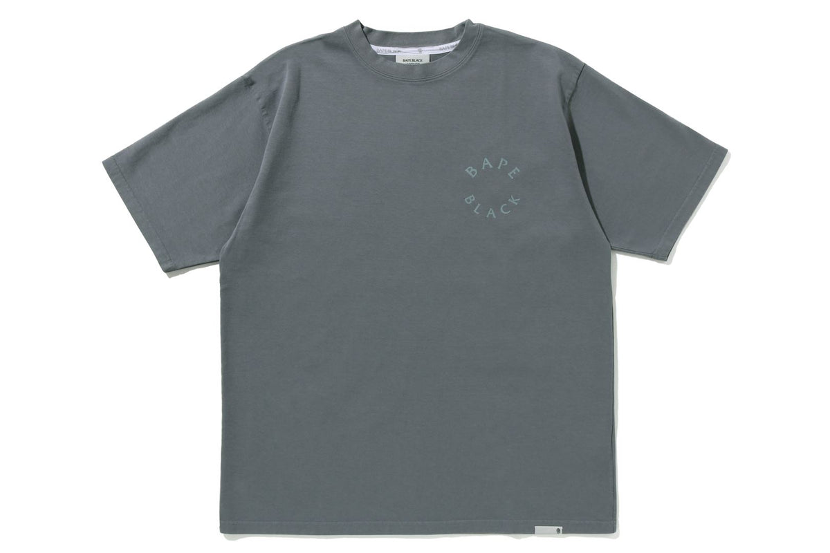 BAPE BLACK 】GARMENT DYE LOGO TEE | bape.com