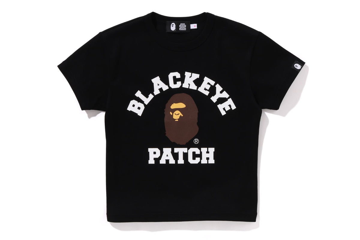 SsizeBAPE X BLACK EYE PATCH COLLEGE MINI TEE