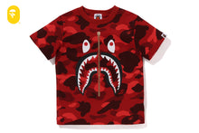 COLOR CAMO SHARK TEE