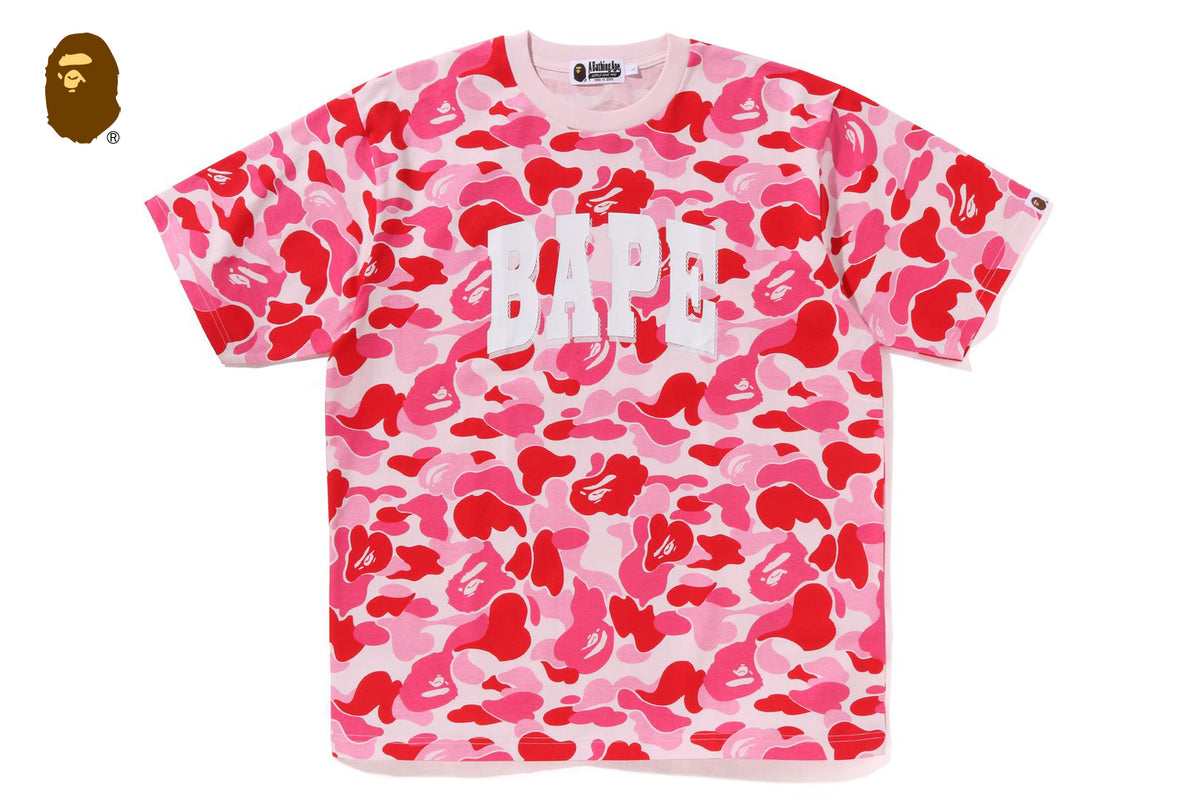 ABC CAMO RELAXED FIT BAPE LOGO TEE | bape.com