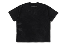 【 BAPE X MMJ 】LEATHER STA PATCH SKULL RELAXED FIT TEE 16TH