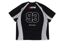 SOLID CAMO JACQUARD MULTILOGO RELAXED FIT FOOTBALL JERSEY