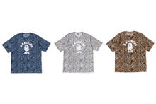 WILD LEOPARD PATTERN COLLEGE RELAXED FIT TEE