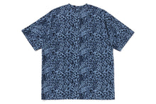 WILD LEOPARD PATTERN COLLEGE RELAXED FIT TEE