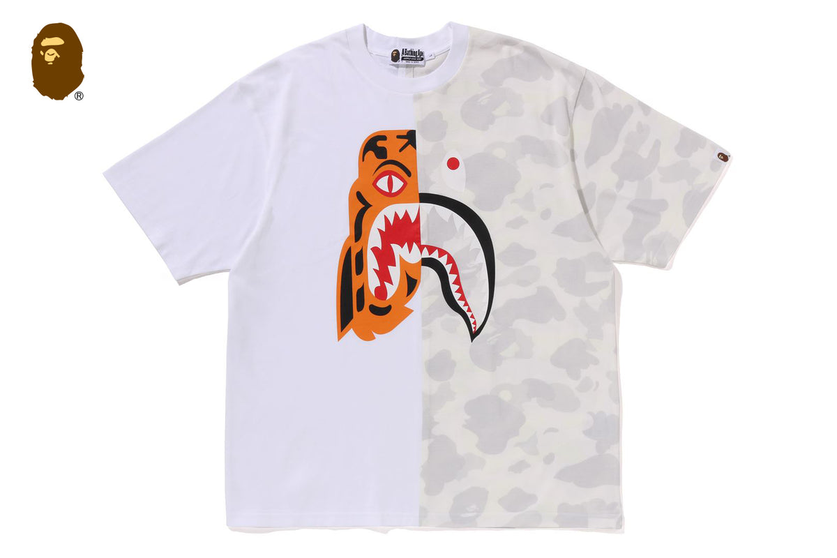 NEW MULTI CAMO SHARK RELAXED ホワイト CITY CAMO TIGER SHARK