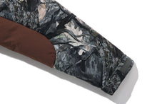 TREE EDGE CAMO METAL LOGO DOWN JACKET