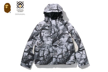 TREE EDGE CAMO METAL LOGO DOWN JACKET