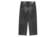 BAPE BLACK PATCHWORK JEANS