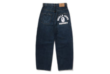 【 BAPE X MOUSSY 】CURVE STRAIGHT