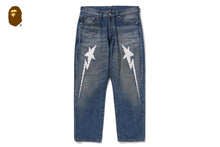 COLOR STONE 13 OZ DENIM PANTS