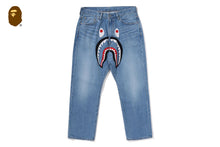 SHARK LOOSE FIT 13 OZ DENIM PANTS