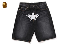 TWIN STA RELAXED FIT DENIM SHORTS