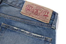 TWIN STA RELAXED FIT DENIM SHORTS