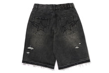 DESTROYED STA RELAXED FIT 13OZ DEMIN SHORTS