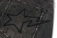 DESTROYED STA RELAXED FIT 13OZ DEMIN SHORTS