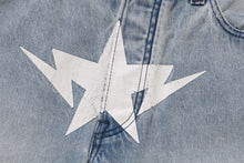 DESTROYED STA RELAXED FIT 13OZ DEMIN SHORTS