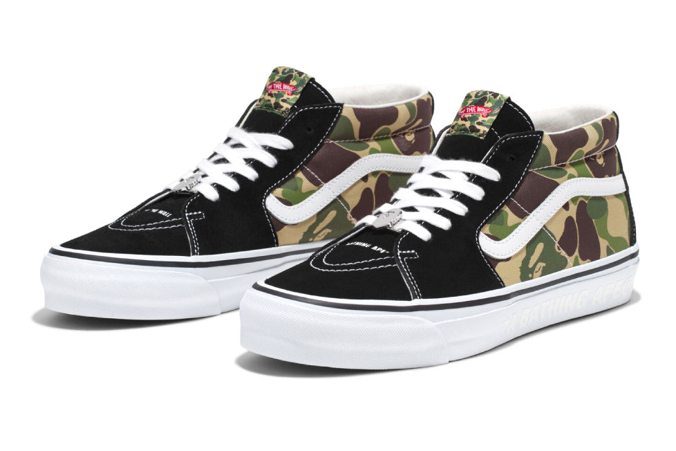BAPE X VANS 】LX SK8 MID REISSUE 83