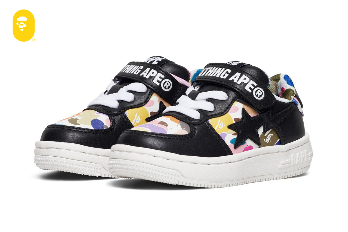BAPE キッズ スニーカー レッド/ホワイト16cm 1個のみ A BATHING APE® BAPE STA Kids #1 | Bape official website