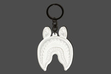 SHARK REFLECTIVE KEYCHAIN