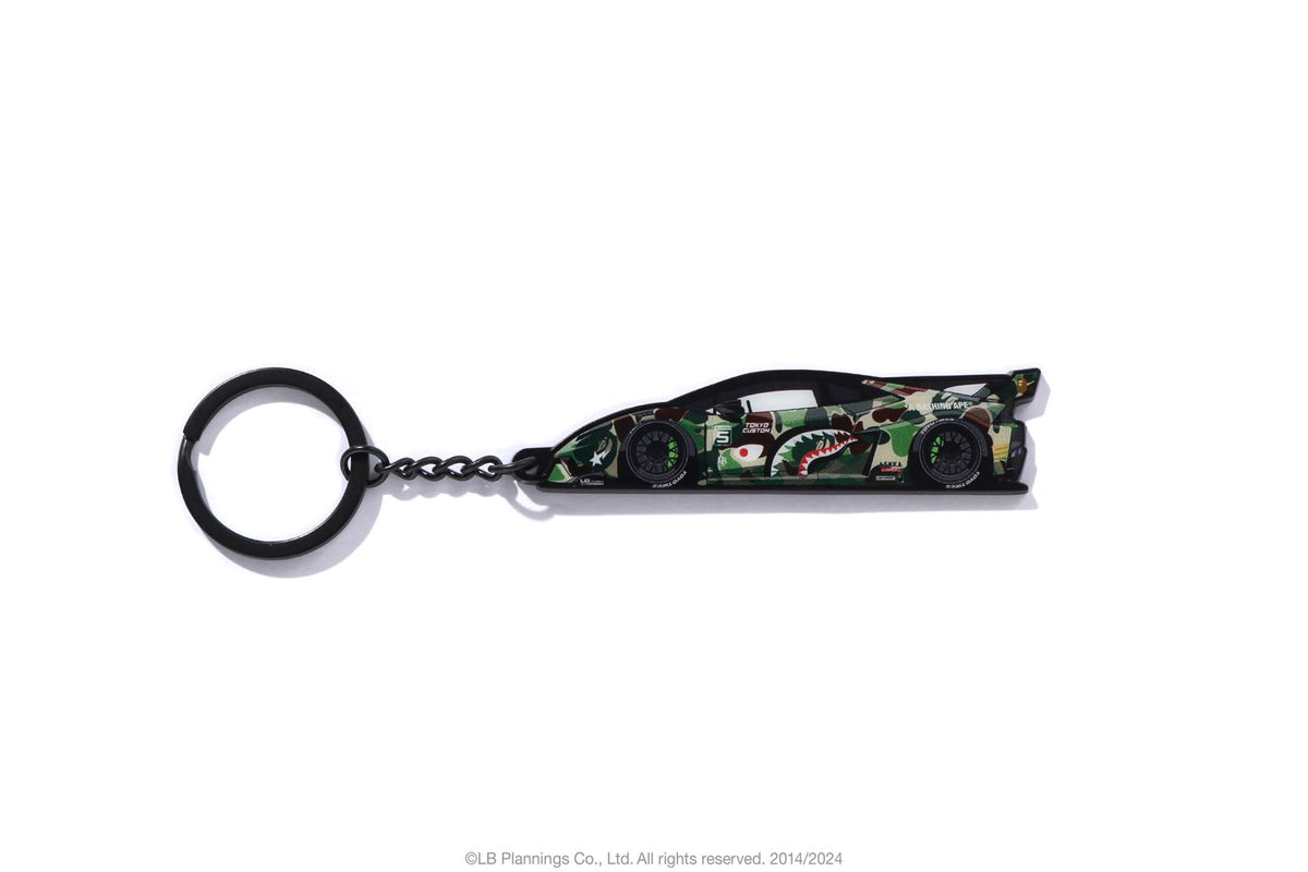 BAPE X LBWK GT ABC CAMO MCLARREN 720S開封品 BAPE X LBWK 】GT ABC CAMO HURACAN GT KEYCHAIN | bape.com