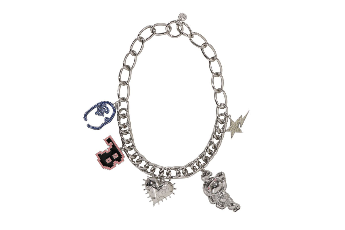 MULTI LOGO NECKLACE | bape.com